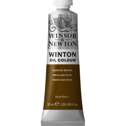 Масляная краска "Winton", коричневый Ван Дейк 37мл